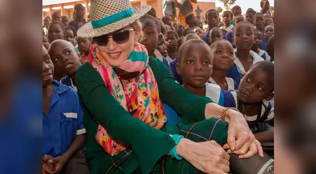 Madonna una vez más muestra ser solidaria con los niños de Africa