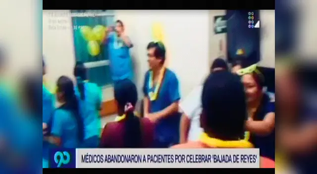 Paciente denuncia que médicos abandonan sus puestos para celebrar Bajada de Reyes Arequipa Paciente denuncia que médicos abandonan sus puestos para celebrar Bajada de Reyes Arequipa