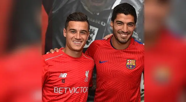 Luis Suárez y Philippe Coutinho