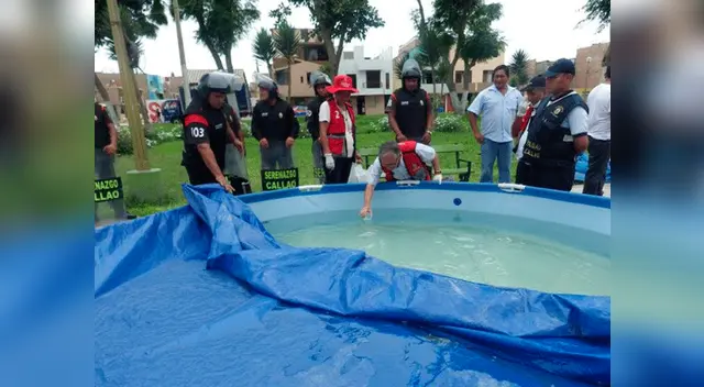 Desde hoy multarán con S/ 4,150 a piscinas portátiles en las calles del Callao Desde hoy multarán con S/ 4,150 a piscinas portátiles en las calles del Callao