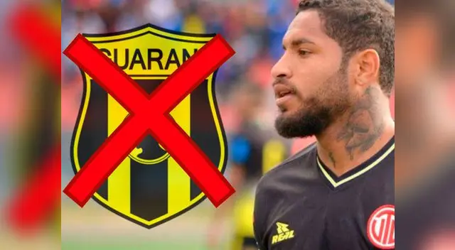 Gino Guerrero es separado del Guaraní Gino Guerrero es separado del Guaraní