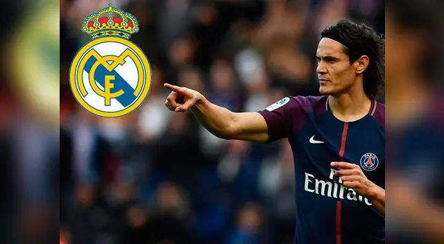 Edison Cavani es ofrecido al Real Madrid