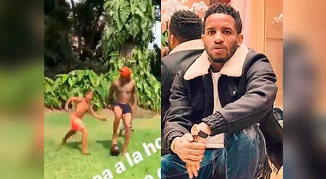 Jeffersón Farfán se luce amoroso con sus hijos en Instagram Jeffersón Farfán se luce amoroso con sus hijos en Instagram