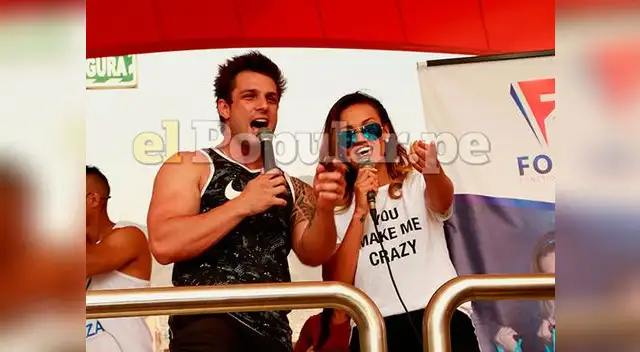 Angie Arizaga y Nicola Porcella aparecen juntos tras rumores de separación | Fotos: José Abanto Angie Arizaga y Nicola Porcella aparecen juntos tras rumores de separación | Fotos: José Abanto