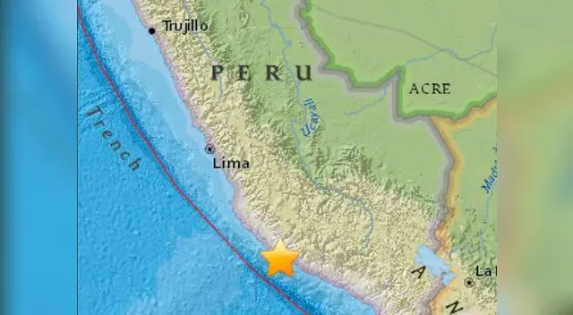 Sismo de 6,7 grados hizo temblar todo el sur del Perú Sismo de 6,7 grados hizo temblar todo el sur del Perú