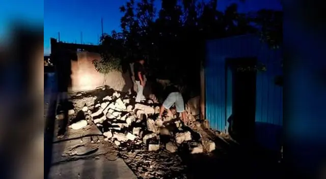 Sismo de 6.8 grados provoca colapso de viviendas, heridos y fallecidos