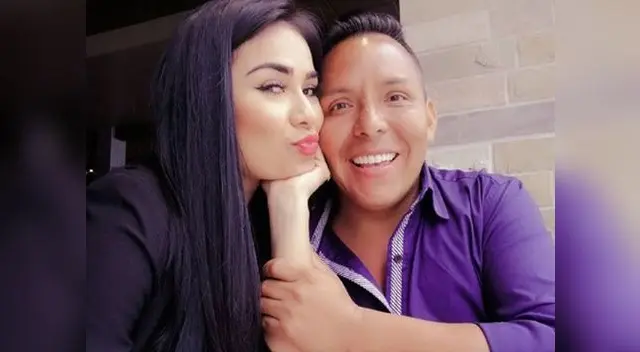 La modelo Pilar Gasca junto a su pareja Edwin Sierra La modelo Pilar Gasca junto a su pareja Edwin Sierra