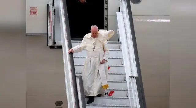 El papa Francisco llegó a Chile El papa Francisco llegó a Chile