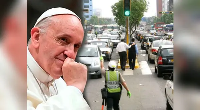 Calles cerradas por visita de Francisco