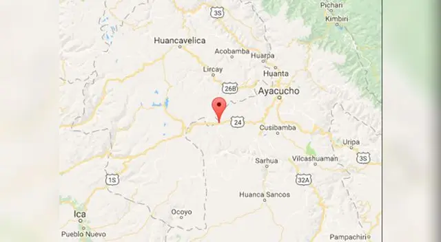 Sismo en Huancavelica se registró esta noche. Sismo en Huancavelica se registró esta noche.