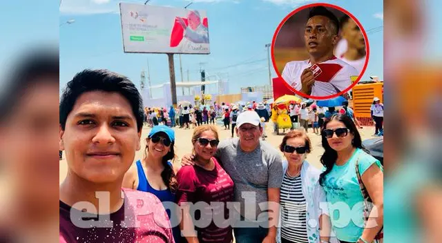 Familia de Christian Cueva asistió a misa de Francisco en Huanchaco