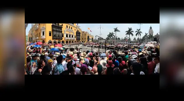 Caos en Centro de Lima por actividades del Papa Francisco