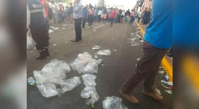 Personal de limpieza del municipio tuvo harto trabajo