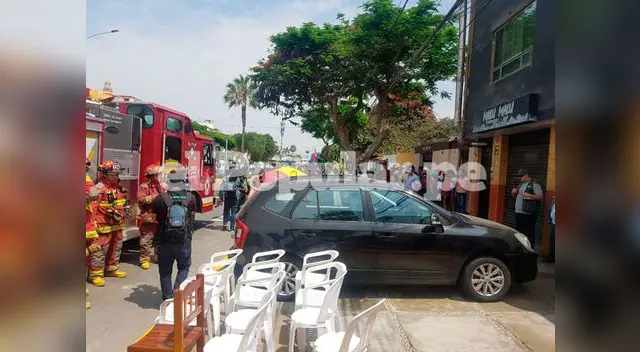 Explota balón de gas cerca al lugar donde el papa Francisco oficiará su última misa en Perú. Fotos: Giancarlo Contreras