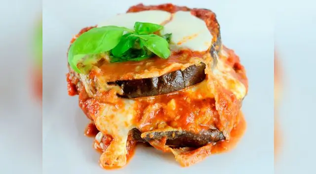 Receta Popular: Lasagna de berenjena con hortalizas Receta Popular: Lasagna de berenjena con hortalizas