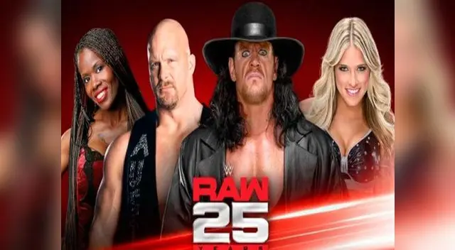 Gran pelea por RAW 25 años