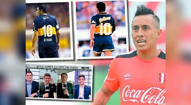 Christian Cueva: Boca le ofrece la “10” de Diego y Riquelme