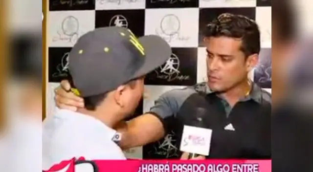 Christian Domínguez se mostró incómodo por pregunta de periodista Christian Domínguez se mostró incómodo por pregunta de periodista