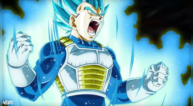 Vegeta contra Jiren y Toppo sin ayuda de Goku 