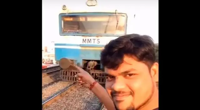 Joven casi encuentra terrible muerte