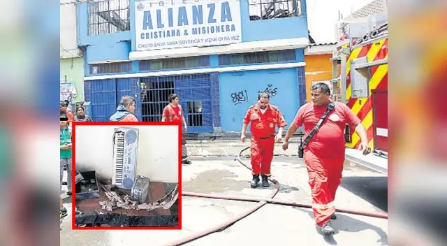 Bomberos controlaron la emergencia y evitaron que fuego alcance a otros predios Bomberos controlaron la emergencia y evitaron que fuego alcance a otros predios