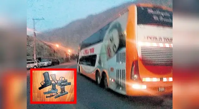 Sospechosos de haber participado en frustrado asalto a pasajeros de bus fueron capturados