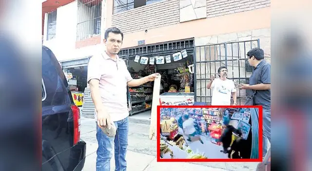 Escenas de violencia en bodega fueron captadas por las cámaras Escenas de violencia en bodega fueron captadas por las cámaras