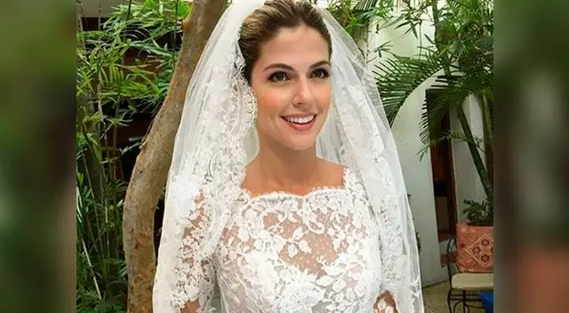 Stephanie Cayo celebró boda de ensueño