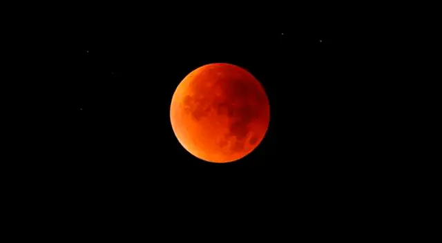 Impresionante eclipse lunar total y Super luna azul se verán de manera parcial en Sudamérica Impresionante eclipse lunar total y Super luna azul se verán de manera parcial en Sudamérica