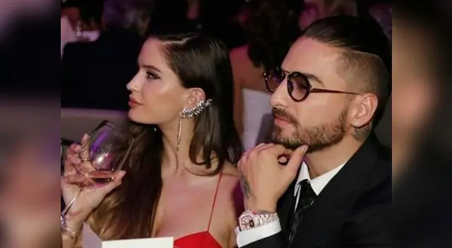Maluma celebra su cumpleaños con Natalia Barulích 