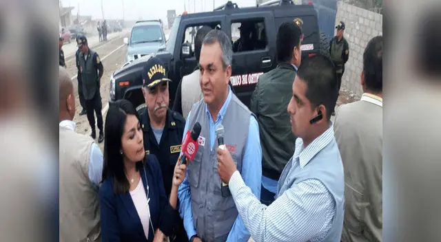 El ministro del Interior dio detalles sobre el operativo donde fue detenido el alcalde de Santa Rosa