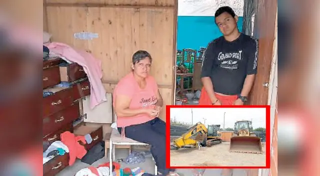 Se desató el terror en almacén de constructora.