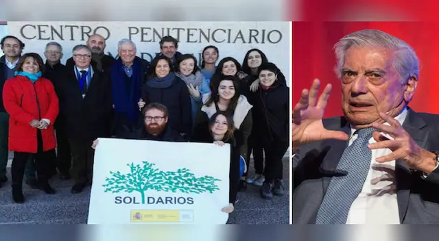 El escritor Mario Vargas Llosa cautivó a más de 200 internos en una cárcel de España El escritor Mario Vargas Llosa cautivó a más de 200 internos en una cárcel de España