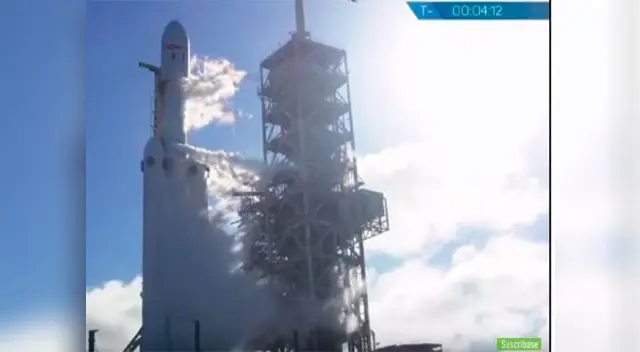 Cohete Telsa va rumbo a Marte Cohete Telsa va rumbo a Marte