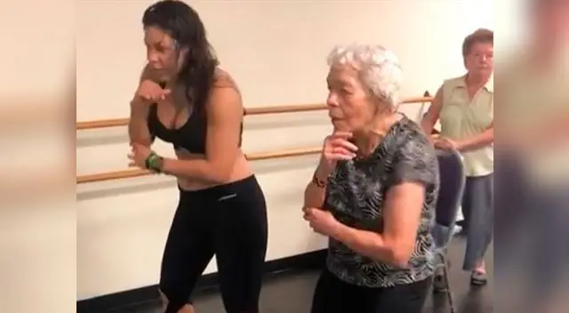 Abuelita es la sensación en las redes con su Dura Challenge