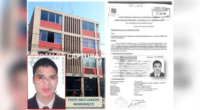 Poder Judicial condenó a cadena perpetua a Fredy Lavado Moreno por violar a un niño en Huaral