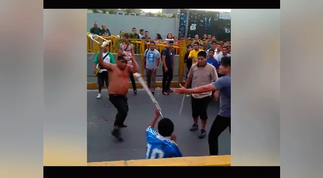 Chófer y cobrador golpean a hombre discapacitado en plena vía pública 