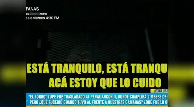 Reos que fueron trasladados con el 'Zorro' Zupe aseguran que lo cuidarán