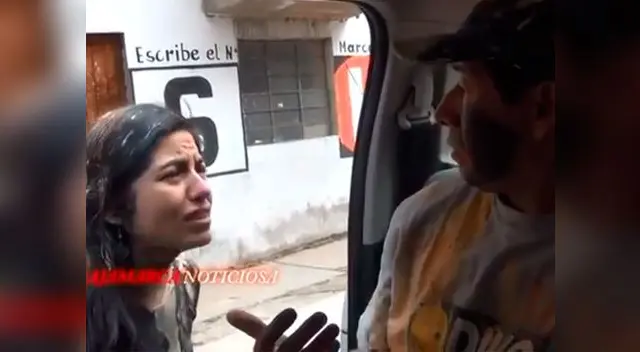 Pareja se convierte en viral tras discutir en carnavales Pareja se convierte en viral tras discutir en carnavales