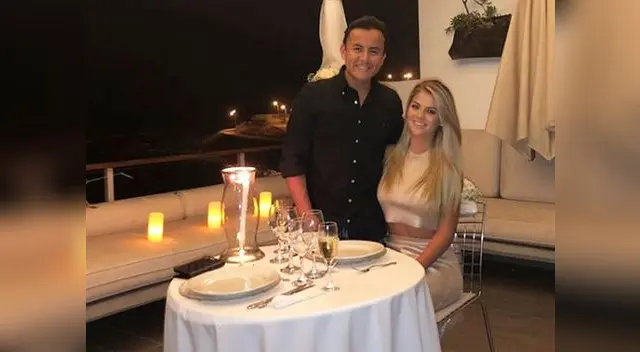 Brunella Horna es sorprendida por Richard Acuña 