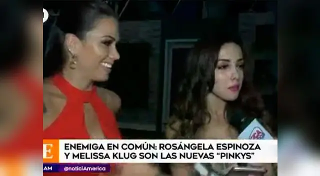 Melissa Klug y Rosángela Espinoza unen fuerzas para atacar a ¿Yahaira Plasencia?