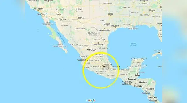 Fuerte terremoto en México remeció el sur de ese país