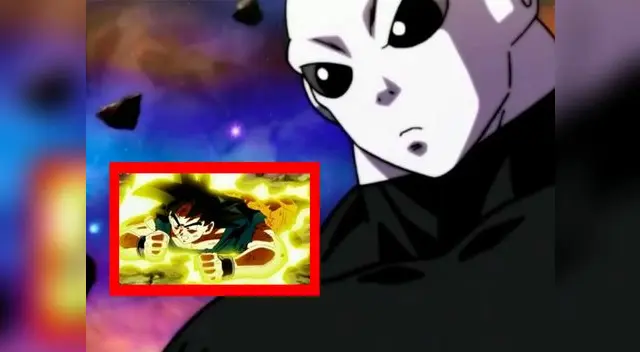 Jiren es sorprendido con el poder de Gokú Jiren es sorprendido con el poder de Gokú