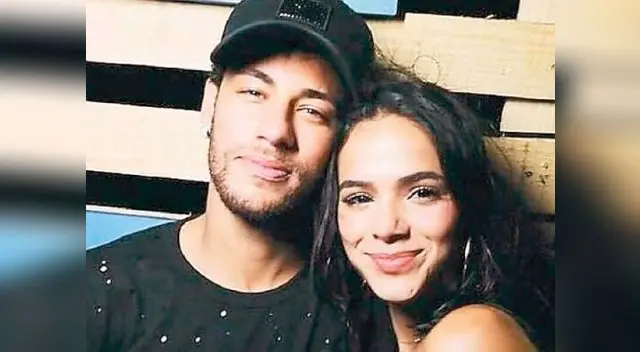 La pareja de Neymar lo visitó en San Valentín.