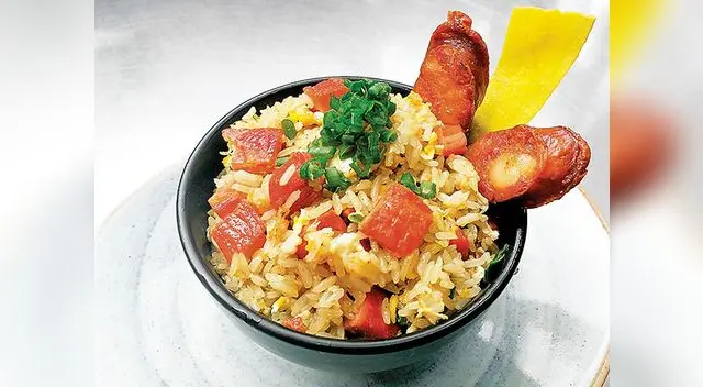 Receta Popular: Chaufa con cecina