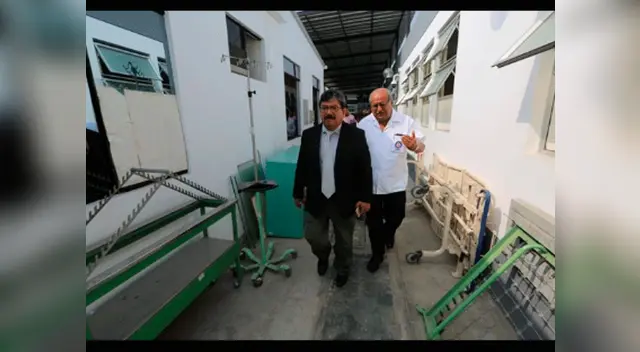 Viceministro de Salud inspecciona trabajos en hospital Canto Grande de San Juan de Lurigancho