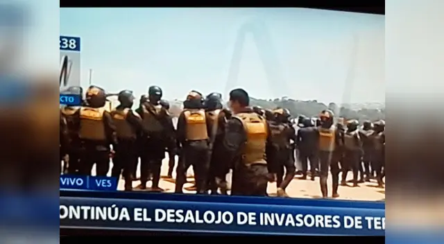 Hasta el momento se han reportado nueve heridos en Villa el Salvador en desalojo 