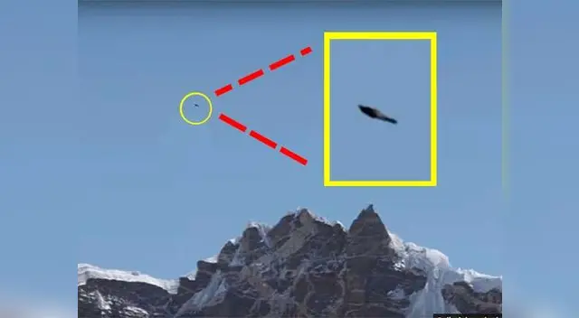 Para UFO Today, un OVNI fue captado sobre el Monte Everest Para UFO Today, un OVNI fue captado sobre el Monte Everest
