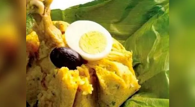 Receta Popular: Juane de arroz con gallina