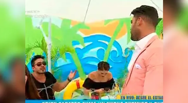 Erick Sabater y André Castañeda tuvieron un fuerte enfrentamiento detrás de cámaras